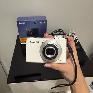 Canon Powershot S110 White Digital Camera